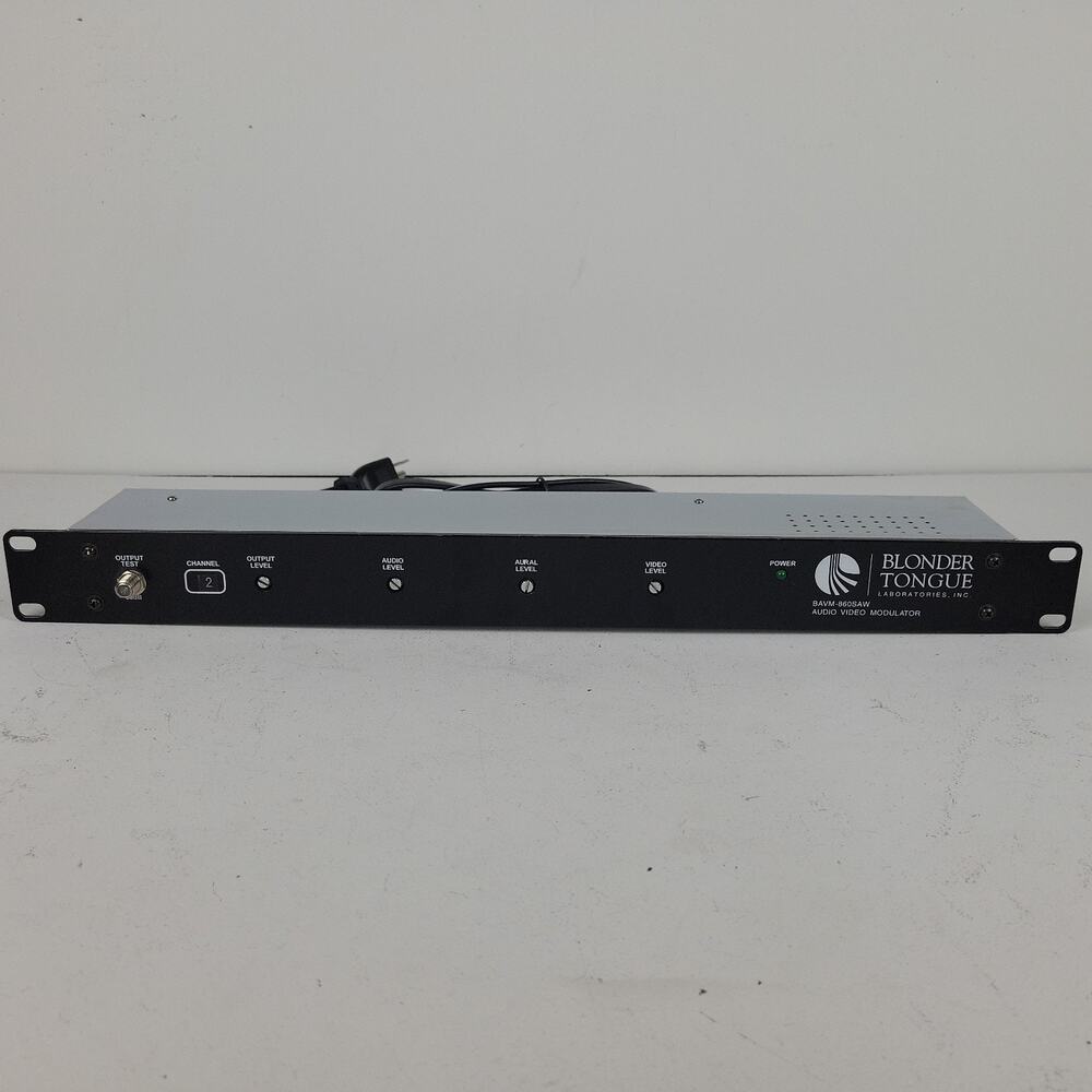 Blonder Tongue BAVM-860SAW Audio/Video Modulator